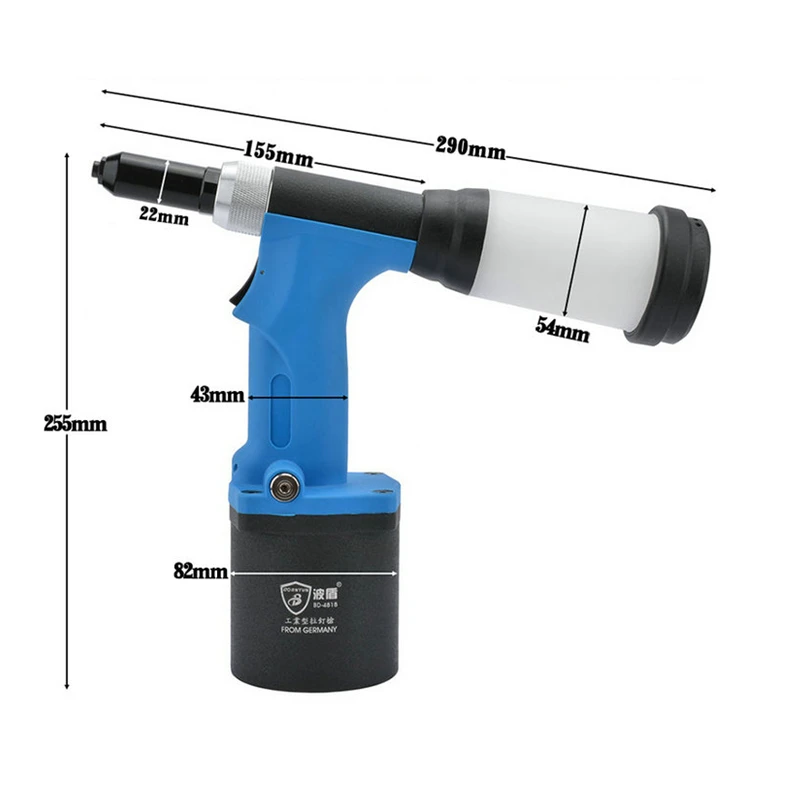 Borntun пневматический клепальный молоток клепки Pull плоскогубцы пистолет для заклепок 2,4 мм 3,2 мм 4,0 мм 4,8 мм гидравлический Клепальный Инструмент
