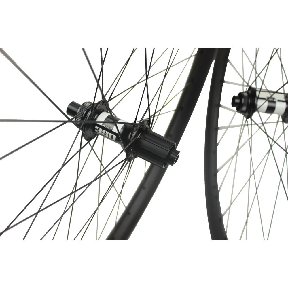 Perfect 355g Only Light Weight Carbon Rim With DT Swiss 350 Hub For 29er Mountain Bike Wheelset Cross Country MTB Wheel Sapim Spoke 11