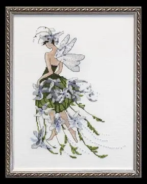 

Needlework 11CT 14CT 16CT 18CT Cross Stitch, DIY Count Cross Stitch, Embroidery Set, NC127 Jasmine Fairy