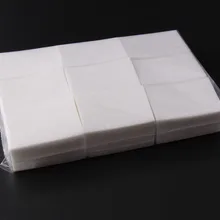 Высокая Качественный хлопок Жидкость для снятия лака обертывания для моющего средства УФ-светодиодный Гель-лак для ногтей 700 шт./пакет безворсовые салфетки Полотенца Маникюрный Инструмент