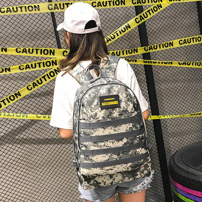 Men PUBG Backpack Multifunction Waterproof Teenage School USB Charging Backpacks Women Travel Level 3 Bag Boys Mochila BP0247 (29)