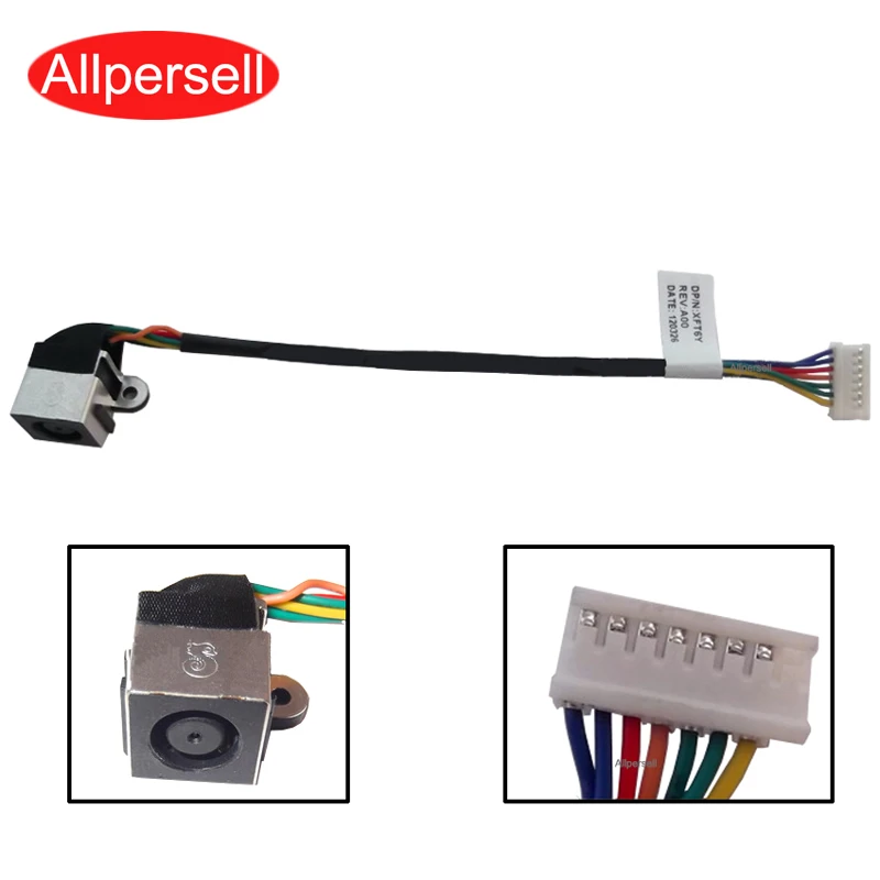 

Шлейка для разъема питания постоянного тока для ноутбука De ll XPS L501X L502X, разъем для кабеля DDGM6BPB000