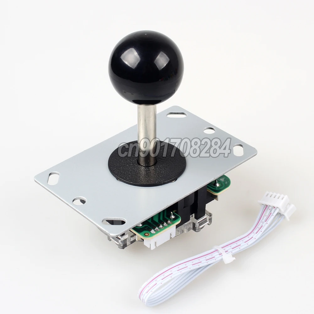 1x Arcade Classic Competition 5 Pin Stick 5P Rocker 4 - 8 Ways Jostick for PC Games Diy Kit Parts SNK Mame Jamma Machine Gaming
