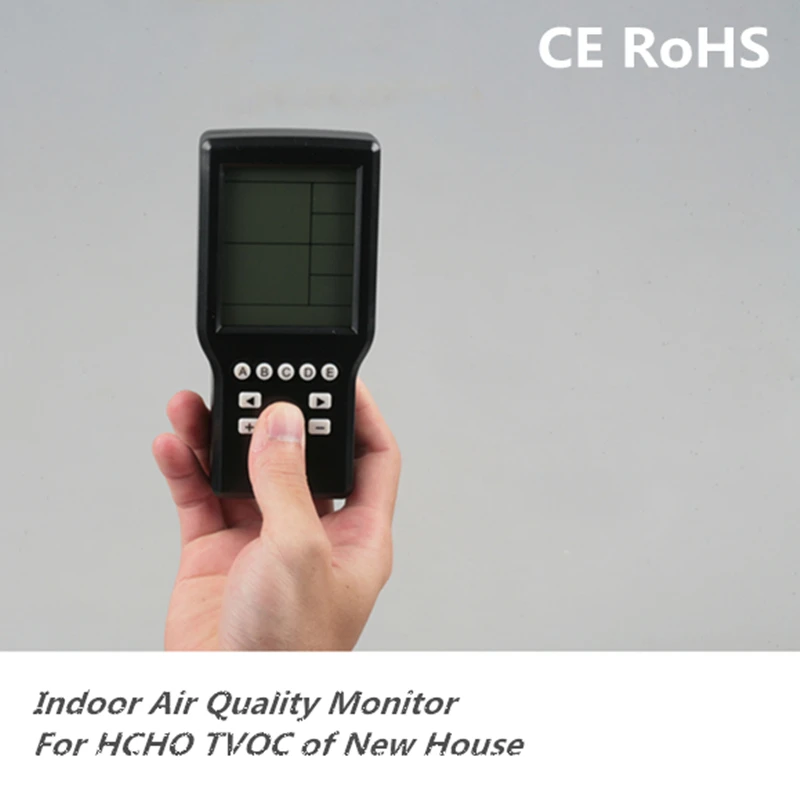 Free shipping personal home use Formaldehyde TVOC Gas Meter VOC Formaldehyde Detector