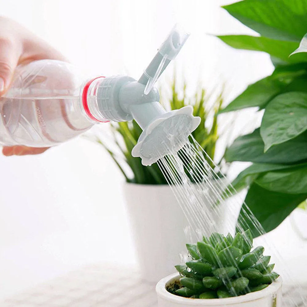 Plastic Sprinkler Nozzle Watering Bottle Water Cans for Flowerpot