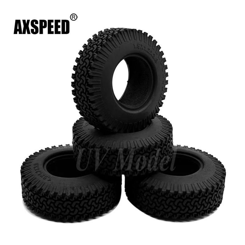 

4PCS/lot 98mm 1.9" Rubber Rock Crawler Tires Wheel Tyres for 1:10 RC Rock Crawler Wheel AXIAL SCX10 Wraith CC01/F350 RC4WD