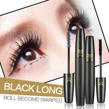 HUAMIANLI накладное наращивание ресниц, черный крем для ресниц, удлиняющий, водонепроницаемый, длинные ресницы, силиконовая кисть