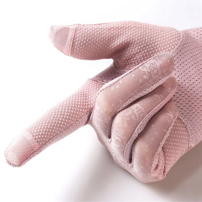 Женские летние УФ перчатки для вождения кружевные rekawiczki luvas guantes eldiven handschoenen
