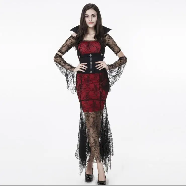 Gothic Sexy Costume Halloween holiday Dress Costume Sexy Witch Vampire