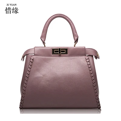 

XIYUAN BRAND 2017 Hot sale Women handbag FEMALE leather bags New winter Large space bags tote New GRAY/BLACK/PURPLE/RED