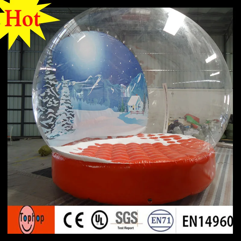 Us 1495 88 Empty Inflatable Human Size Snow Globe Large Outdoor Christmas Decorations Dia 4m Christmas Event Advertising Show Toys In Inflatable