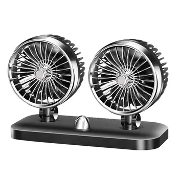 

Mini Air Conditioner For Car 12V 24V Truck Double Head Powerful Cooling Electric Fan Powerful Wind Camper Van Car Cooler