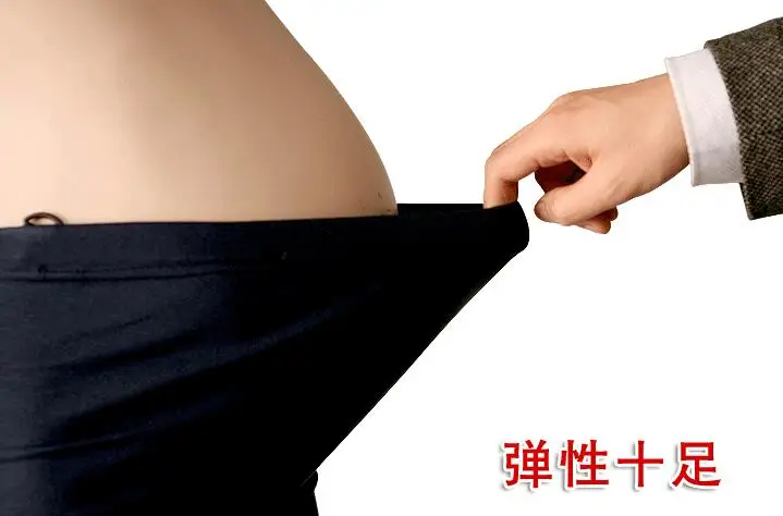 Плюс размер, обтягивающий с высокой талией, штаны для беременных женщин, брюки для беременных, Одежда для беременных, новинка
