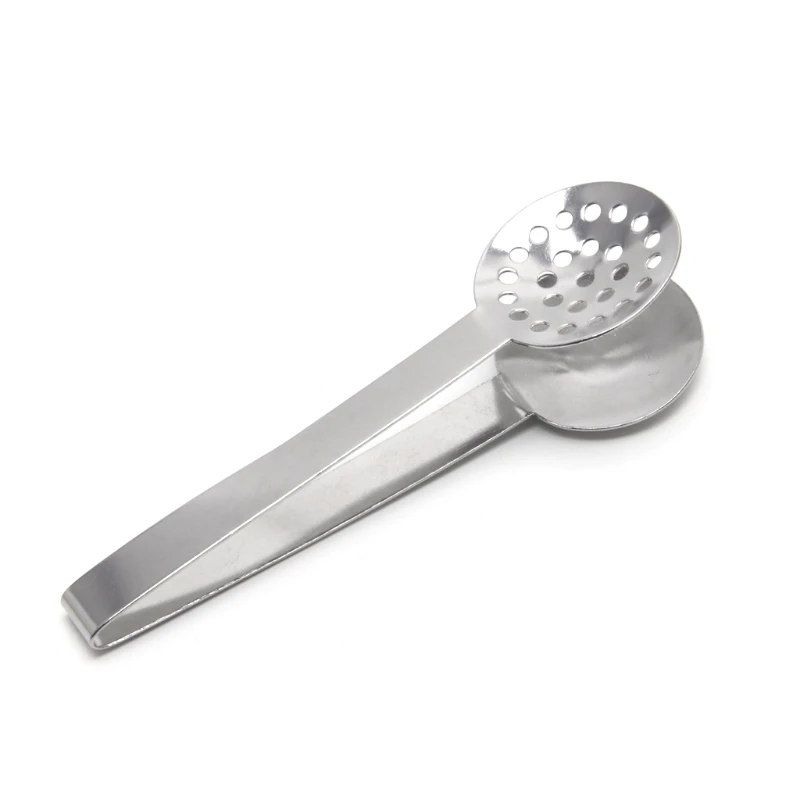 

Stainless Steel Round Tea Bag Lemon Tongs Squeezer Holder Kitchen Craft Tool