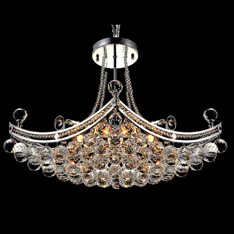 

Hot Selling K9 LED Modern Crystal Ceiling Lamp Crystal Ceiling Light Fixture Hanging Lusters Ready Stocks Ceiling Lights