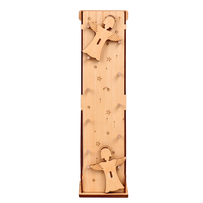 Деревянные головоломки Logwood для детей и взрослых, интересный посадочный ангел, игрушка для снятия стресса DIY, деревянная Новинка, кляп, игрушка для спорта и развлечений