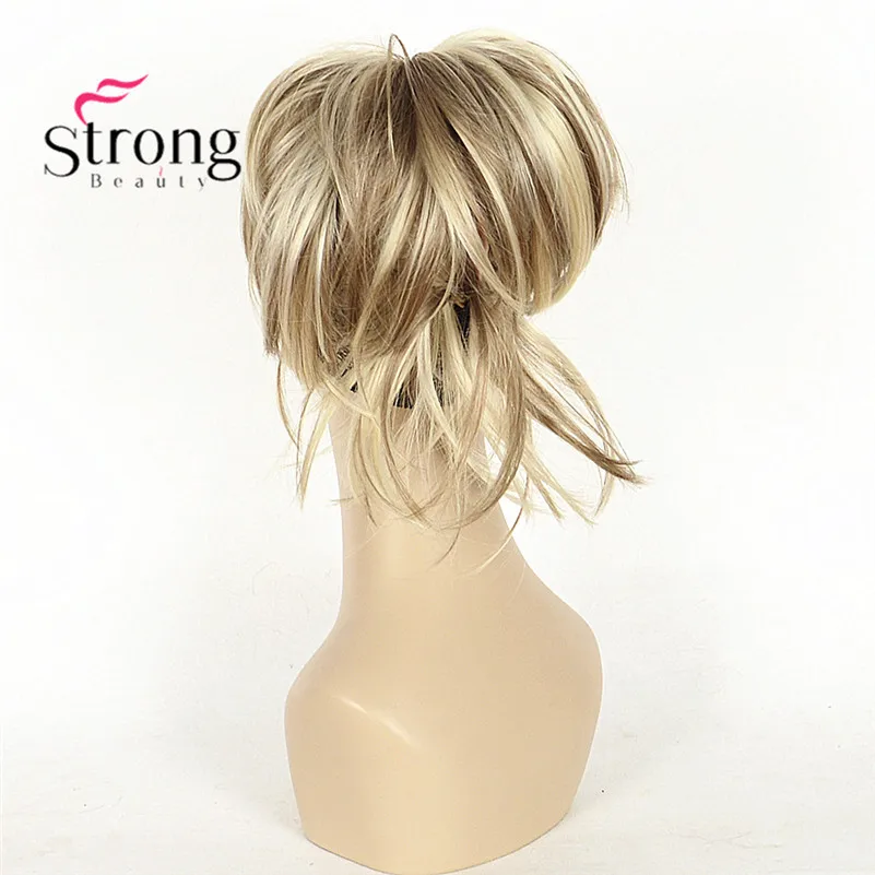 Women's Ladies Girls Synthetic short Curly Amazing shape Claw Clip Ponytail Pony Tail Hair Extension COLOUR CHOICES