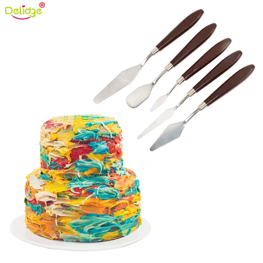 Buy Delidge 5pcs/set Baking Pastry Tool Stainless