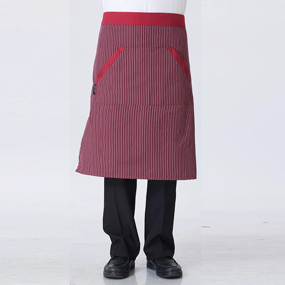 Sanxiaxin шеф-повара фартук с карманами цвета кухонный Ресторан Кофейня булочная суши Спецодежда для кухни шеф-повара Униформа шеф-повара брюки - Цвет: photo