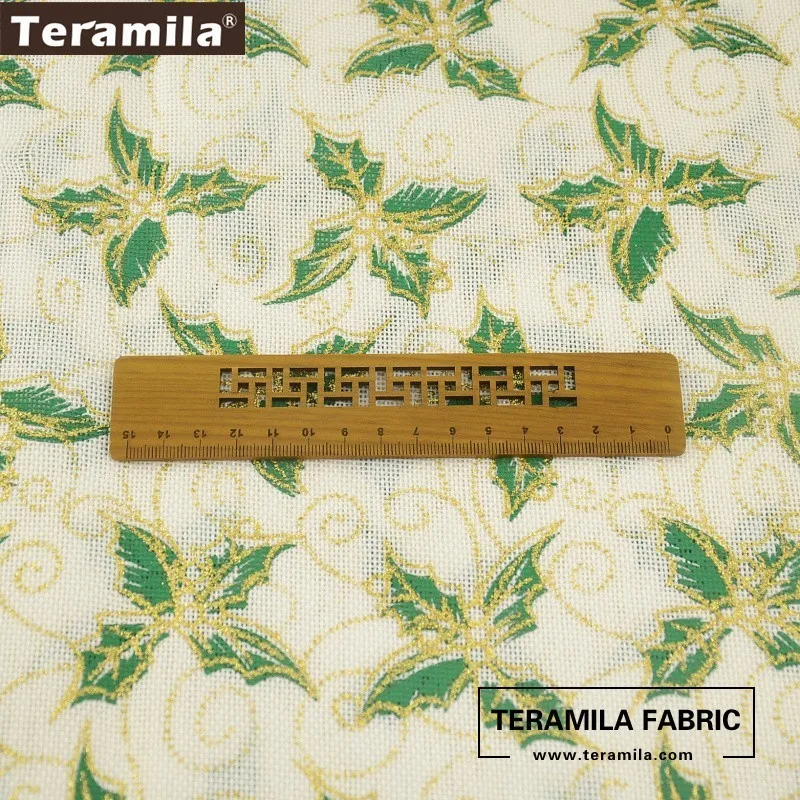 Композитная ткань Teramila 50 см x 150 с принтом зеленых листьев фотоальбом сделай сам