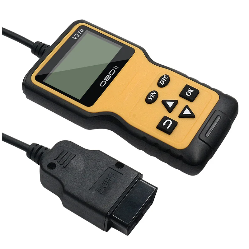 Автомобильный диагностический сканер OBDII EOBD 6 языков ЖК дисплей 2019|Считыватели