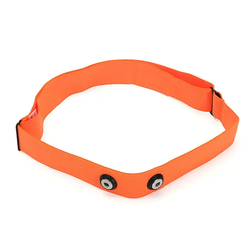 YS регулируемый спортивный нагрудный ремень пульсометр для Garmin Wahoo Polar Monitor беспроводной датчик сердечного ритма - Цвет: Orange
