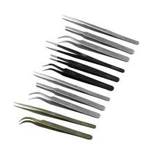 Механический Высокоточный Антистатический пинцет из нержавеющей стали специальные высокоточные электронные компоненты ручные инструменты