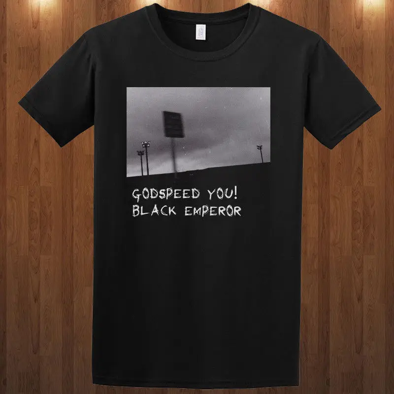 Футболка Godspeed You Black Emperor S M L XL 2XL 3XL экспериментальной музыкой | Мужская одежда