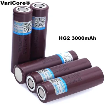 

6 PCS.. VariCore For Original HG2 18650 3000mAh battery 18650HG2 3.6V discharge 20A dedicated Power battery