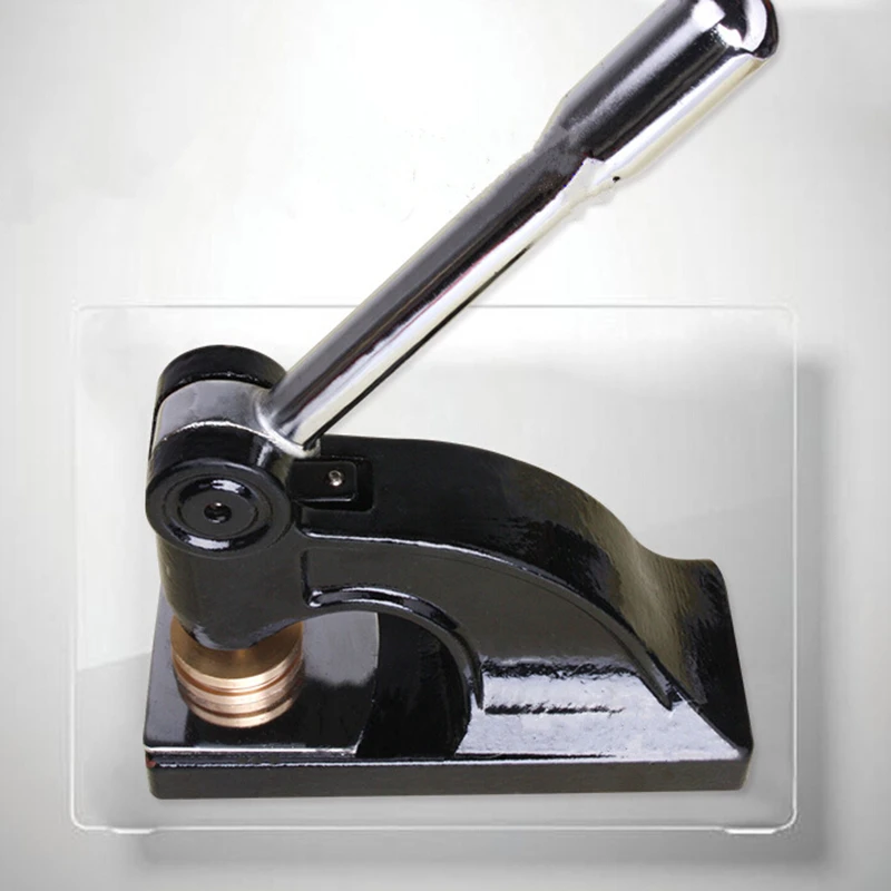 Портативный металлический штамп для тиснения пользовательских свадебное станок для тиснения
