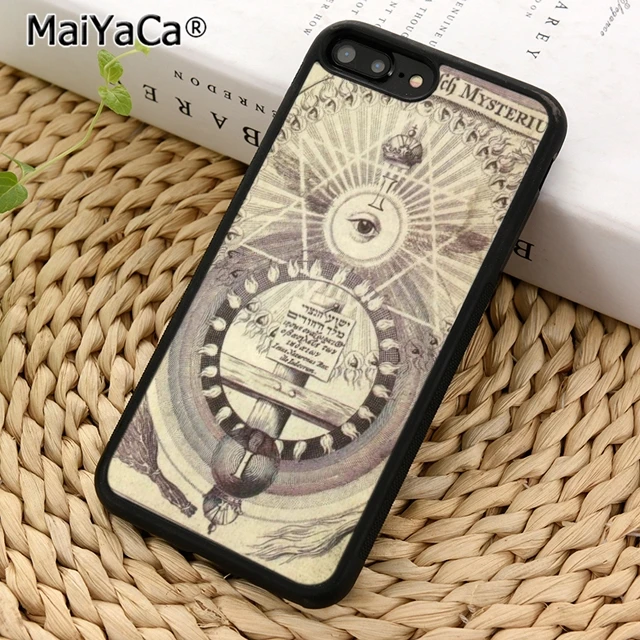 

MaiYaCa Illuminati Symbol Eye Phone Case Cover For iPhone 5 6 7 8 plus 11 pro X XR XS max Samsung S6 S7 edge S8 S9 S10