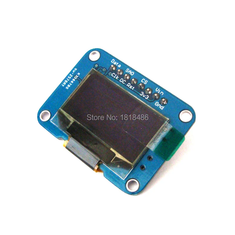 Dongutec Raspberry Pi монохромный 0 96 &quotSSD1306 128X64 SPI/I2C OLED белый графический дисплей