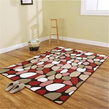 

Free shipping Thick coral fleece pattern carpet living room floor mat bedroom bedside blanket covered with window rugs floor mat