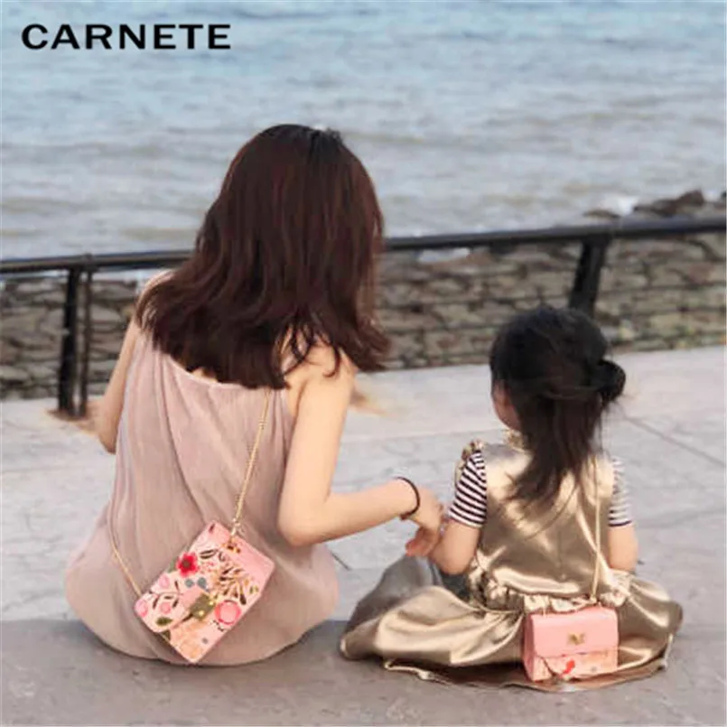 

CARNETE 2019 New Women Bag Fashion Wallet Evening Bag Lady Parent-Child Bag Handbag Lady Messenger Mini Bag
