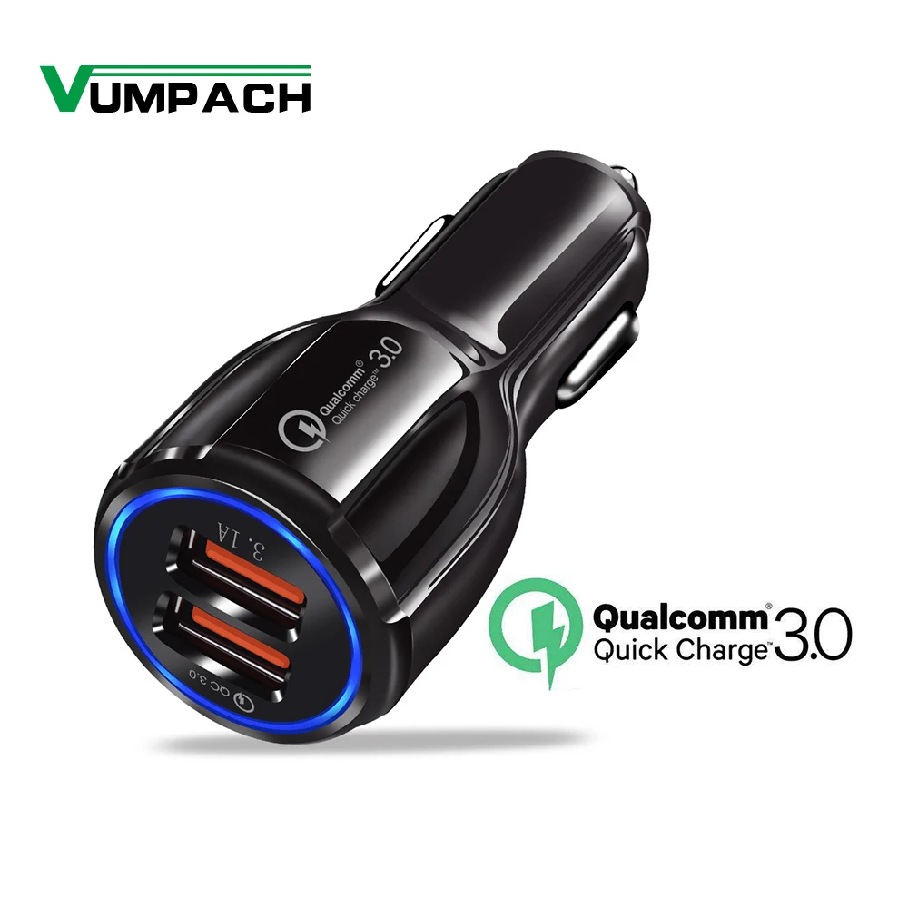QC3.0 سريعة شاحن شاحن سيارة كابل للهاتف سريع كابل شحن سامسونج Xiaomi هواوي سوني الروبوت محول للشحن البيانات الحبل