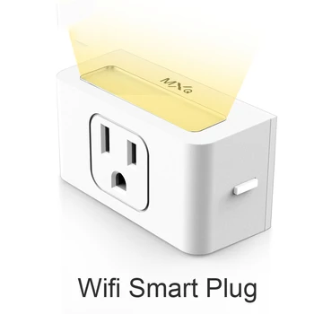 

Creative Smart plug Wifi Socket with LED Light And switch Phone APP Voice Remote Control Home Automation Timer Switch Wall Plug
