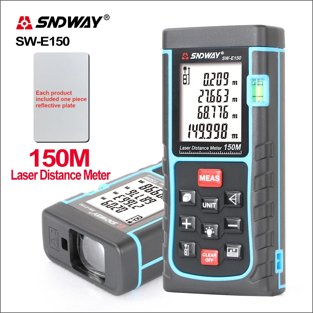 Лазер SNDWAY дальномеры расстояние метровый дальномер охотничий 150 м SW E150 цифровой