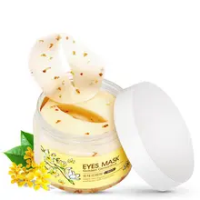 Cuidado de La Piel marca Osmanthus de Oro Máscara de Ojos 80 Unids/caja Moisturzing Reafirmante Anti Arrugas Anti-Ojeras Círculo Oscuro