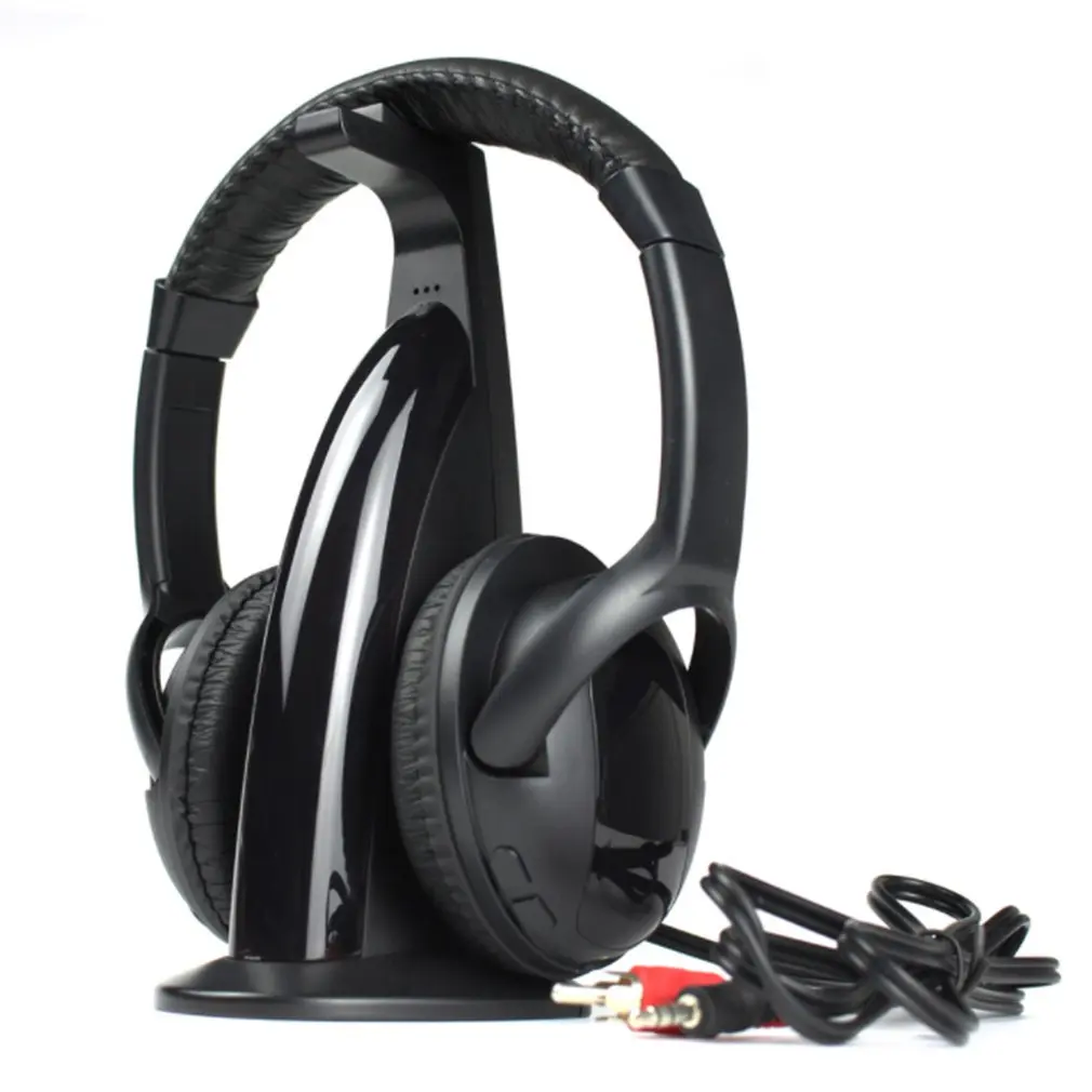 

5 in1 Wireless Headphone Earphone For MP3 MP4 PC TV CD Headset Earphone