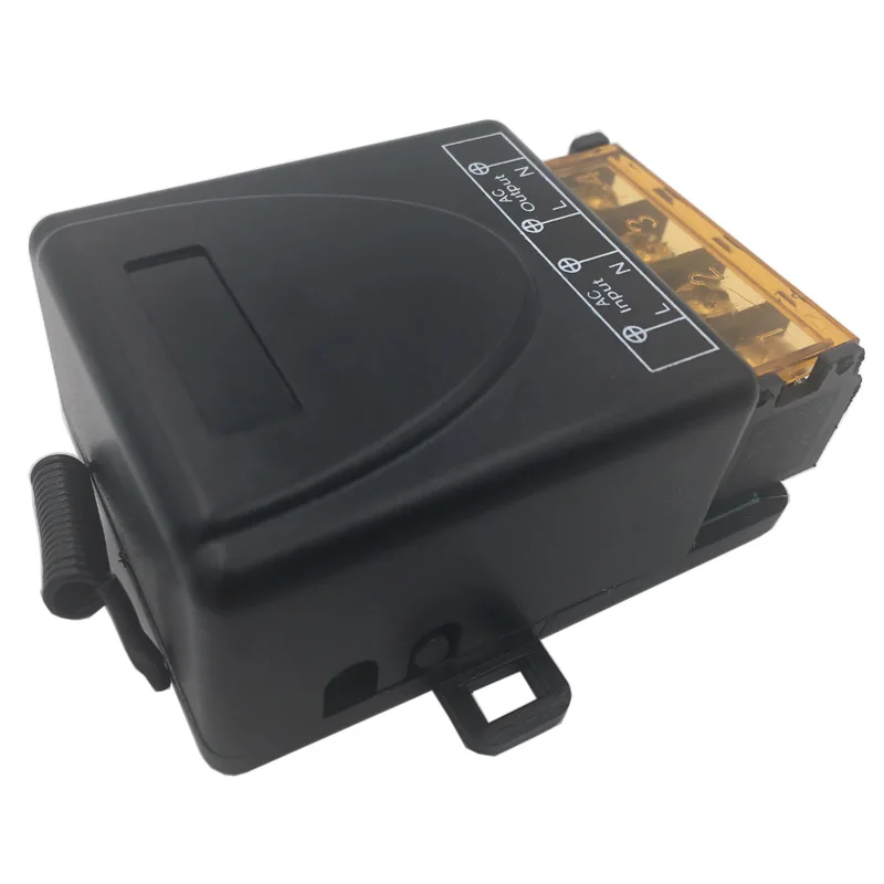 High-Power 2000W 433MHz Wireless Remote Control AC 75V~220V Transmitor RF Receiver for Factory Farm Office Ventilation Pump LED