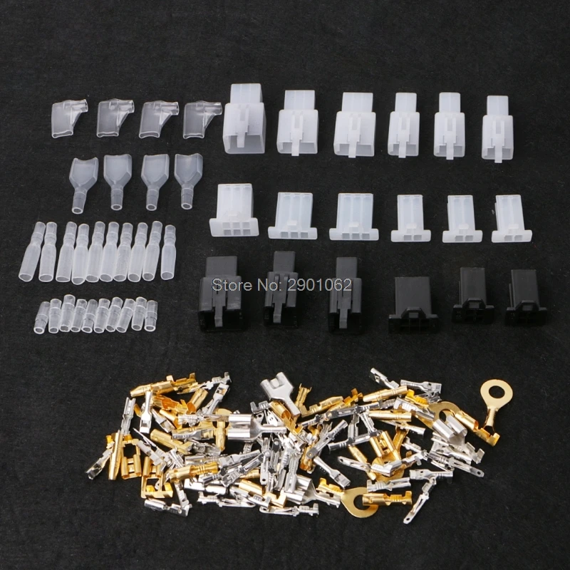 144 Pcs Connectors Wiring Loom Automotive Harness Auto Terminal Repair