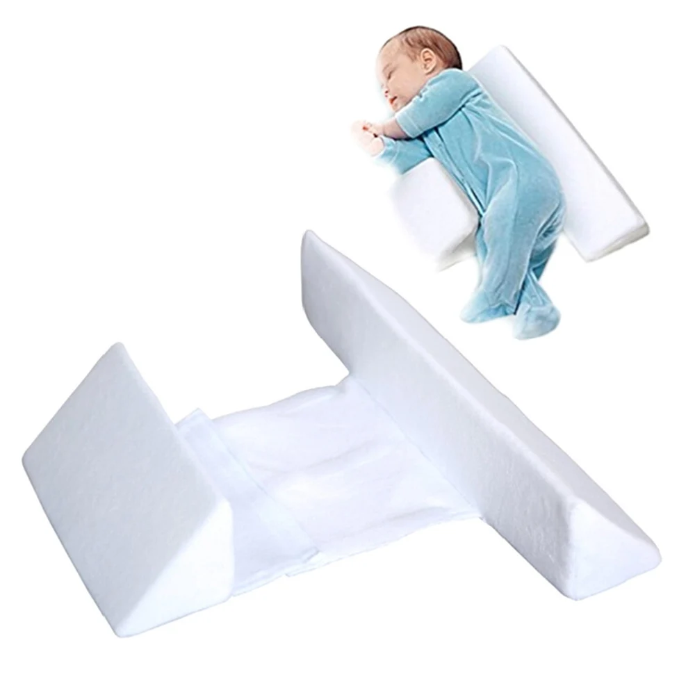 

Baby Pillows Adjustable Memory Foam Support Newborn Infant Sleep Positioner Prevent Flat Head Shape Anti Roll Pillow Y30
