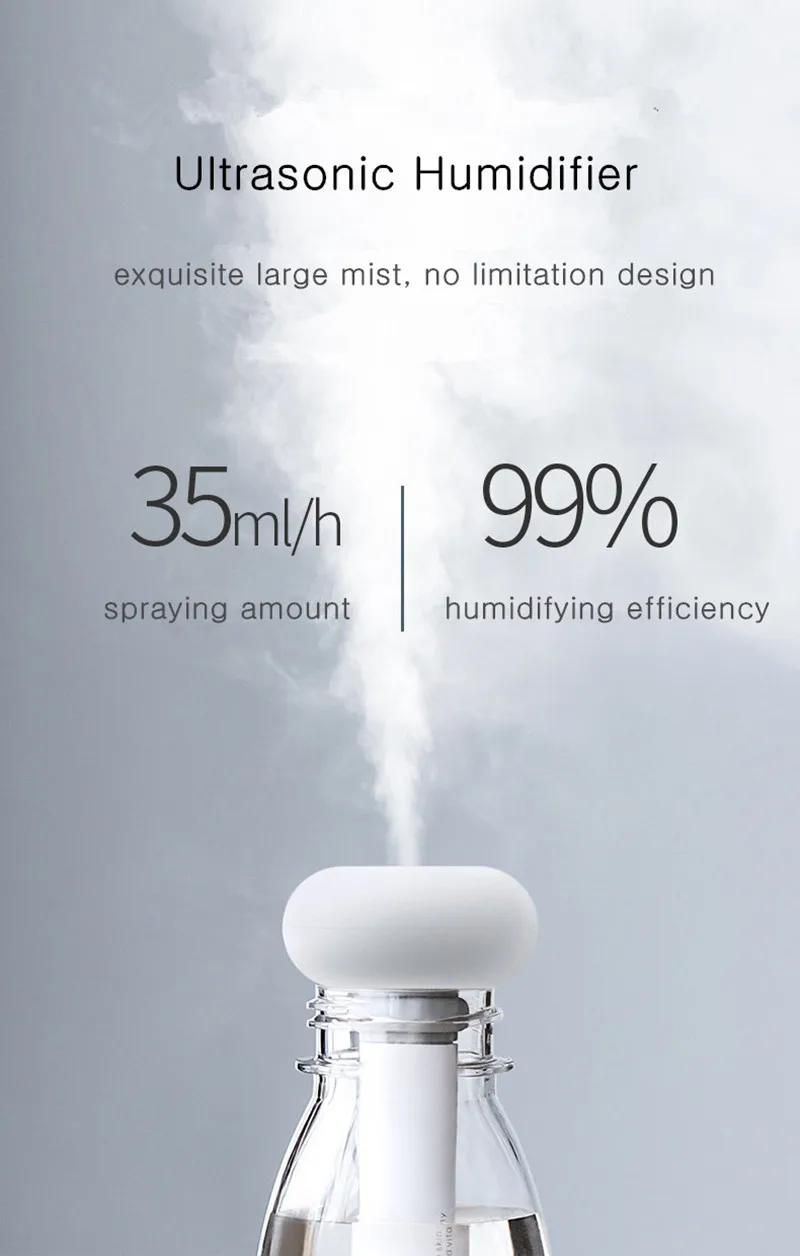 Portable Travel Humidifier Aroma Diffuser