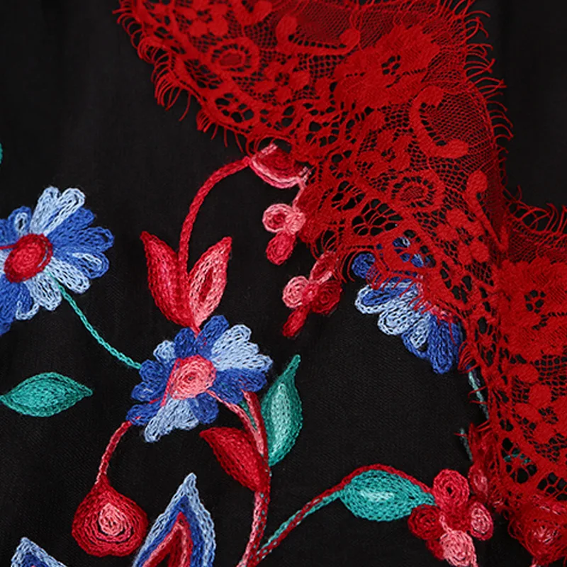 Faye's Store art Ретро, этно стиль новая зимняя юбка удлиненная юбка