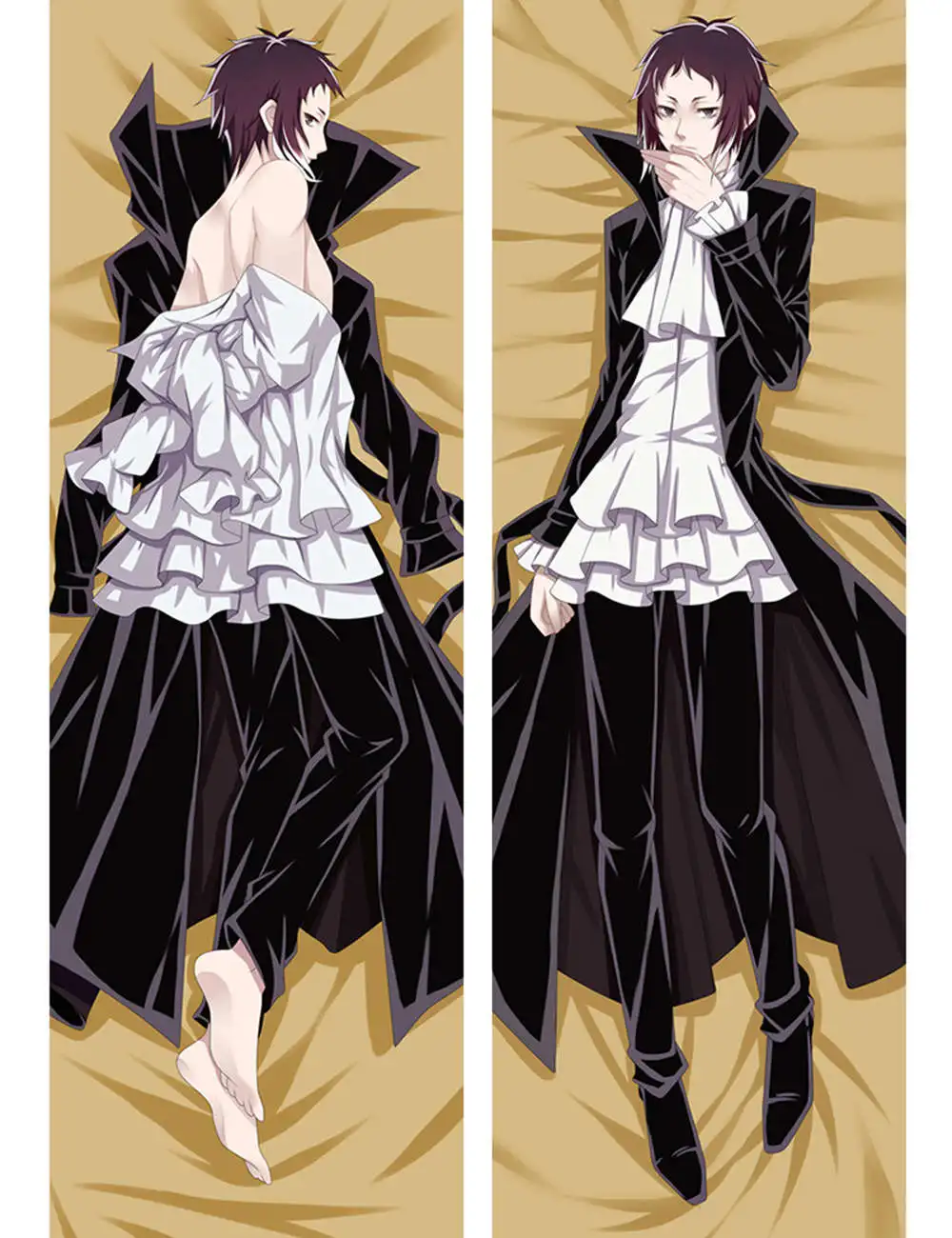 Bungou Stray Dogs Anime Characters Dazai Osamu & Akutagawa Ryunosuke Pillow Cover - Izumi Kyoka Body Pillowcase image 5