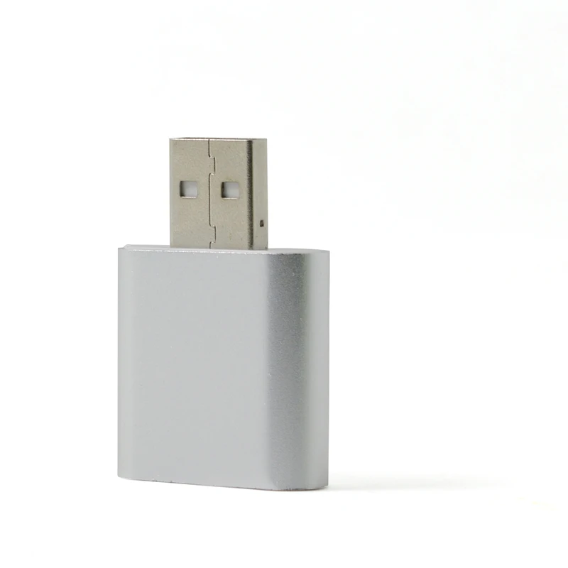 Профессиональный алюминиевый 7 1 канал 3 5 мм USB звуковая карта аудио Интерфейс
