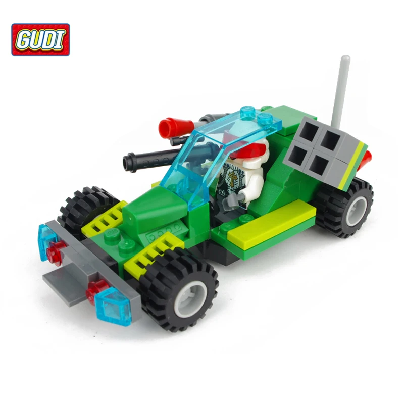 Earth Border Fantasy Series Blocks Toy Compatible with Car Blocks Educational DIY Spaceship Children Blocks Christmas