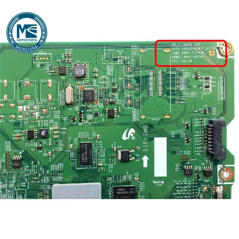 Для samsung UA46D5000PR ТВ материнская плата BN41-01747A BN41-01747 экран LTJ460HN01-H