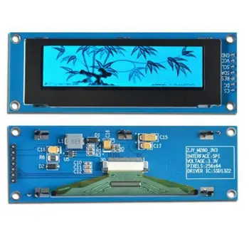

2.8 inch 7P SPI White/Blue/Yellow OLED Module SSD1322 Driver IC 256*64