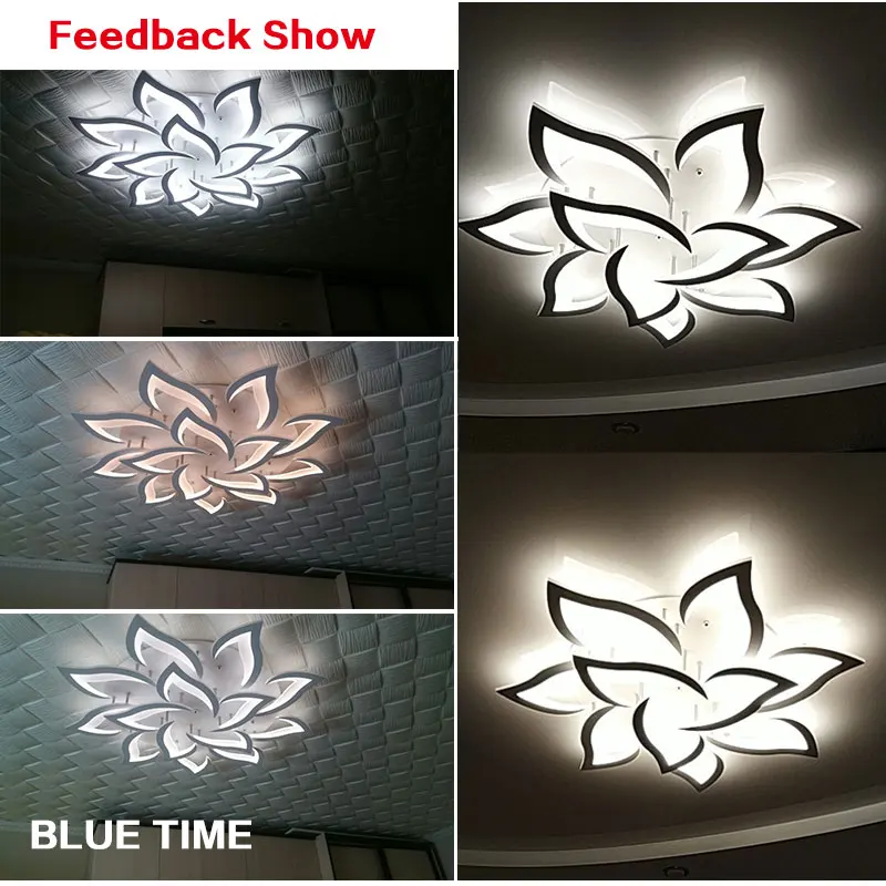 Tanie Oprawy nowoczesne oświetlenie sufitowe Led do domu salon sypialnia jadalnia oprawa oświetleniowa biały żyrandol akrylowy lampa sufitowa